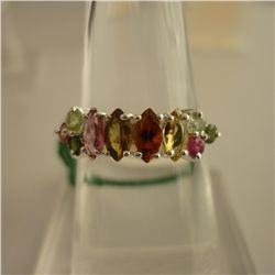 21.15ctw,SEMIPRECIOUS RING .925 STERLING SILVER