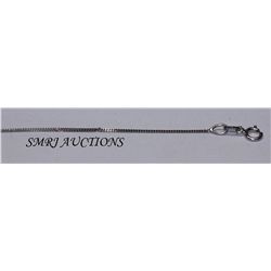 GENUINE 14K ITALIAN WHITE GOLD 1.20G LINK CHAIN