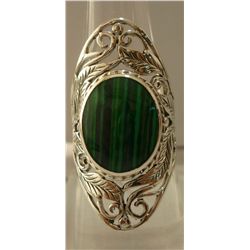 38.10 ctw Melakyte Ring .925 Sterling Silver