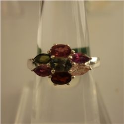 27.55 ctw,SEMIPRECIOUS RING .925 STERLING SILVER