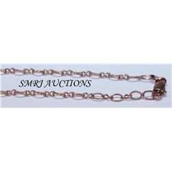 GENUINE 14K ITALIAN ROSE GOLD 3.39G HAND MADE CHAINS