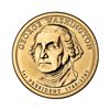 Image 1 : Presidential Dollars George Washington 2007-D 1000 pcs