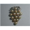 Image 1 : GRAPES PEACH PEARL BROOCH AUTHENTIC PHILIPPINE PEARL ME