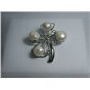 Image 1 : KISHI WHITE PEARL CZ BROOCH AUTHENTIC PHILIPPINE PEARL