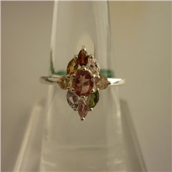 23.10 ctw,SEMIPRECIOUS RING .925 STERLING SILVER