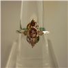 Image 1 : 23.10 ctw,SEMIPRECIOUS RING .925 STERLING SILVER