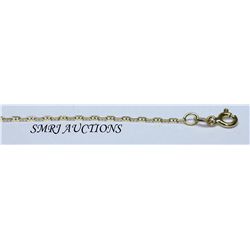 GENUINE 14K ITALIAN YELLOW GOLD 1.84G ANCHOR CHAIN