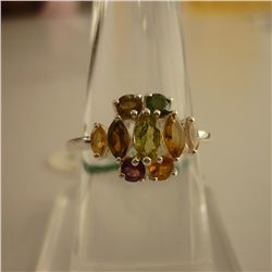 11.3 SEMIPRECIOUS RING .925 STERLING SILVER