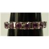 Image 1 : 12.50 CTW AMETHYST RING .925 STERLING SILVER