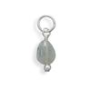 Image 1 : Aquamarine Charm - March Birthstone