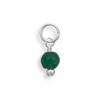 Image 1 : Emerald Charm - May Birthstone