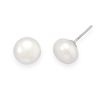 Image 1 : Cultured Freshwater Button Pearl Studs