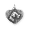 Image 1 : Oxidized Dog Silhouette Charm