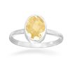 Image 1 : Faceted Citrine Stackable Ring sz 6