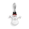 Image 1 : Snowman Charm with Lobster Clasp