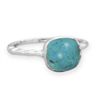 Image 1 : Turquoise Stackable Ring  sz 9