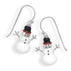 Image 1 : Snowman Charm Earrings