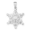 Image 1 : CZ Snowflake Pendant