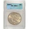 Image 1 : 1924-S PEACE DOLLAR ICG MS64 ORIGINAL, NEVER DIPPED