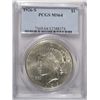 Image 1 : 1926 S PEACE DOLLAR PCGS MS 64 BLAST WHITE