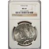 Image 1 : 1934 D PEACE DOLLAR NGC MS 64 BLAST WHITE