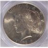 Image 2 : 1927 PEACE SILVER DOLLAR PCGS MS64 BLAST WHITE