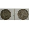Image 2 : 1918-S VF+ & 1920 XF WALKING LIBERTY HALVES