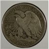 Image 2 : 1921 WALKING LIBERTY HALF DOLLAR F/VF