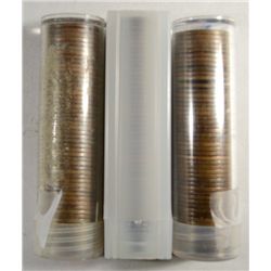 1930 P,D, & S CIRCULATED LINCOLN ROLLS ALL XF