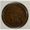 Image 1 : 1853 HALF CENT VF/XF
