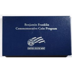 2006 BENJAMIN FRANKLIN ( SCIENTIST ) PROOF COMMEMORATIVE SILVER DOLLAR