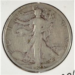 1923-S WALKING LIBERTY HALF DOLLAR VF-XF