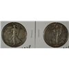 Image 1 : 1927-S & 1928-S WALKING LIBERTY HALF DOLLARS VF-XF