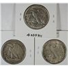 Image 2 : 1934 XF, 34-D AU, & 35-D XF/AU WALKING LIBERTY HALF DOLLARS