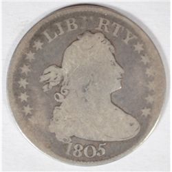 1805  BUST quarter good nice type coin
