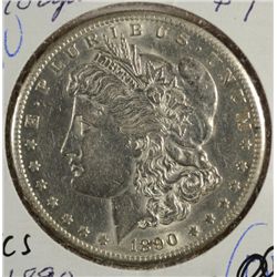 1890-CC MORGAN DOLLAR AU 55