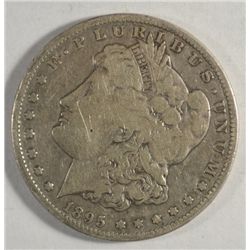 1895-S MORGAN DOLLAR FINE+