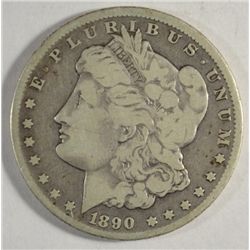 1890-CC MORGAN DOLLAR VG-F