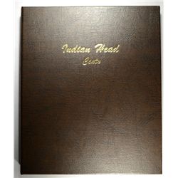 INDIAN ONE CENT SET COMPLETE:1857-1909. 1857 VF, 1858LL VF, 1858 SL VG, 1859 XF