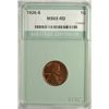 Image 1 : 1926-S LINCOLN ONE CENT NTC MS65 RED, NICE COIN BUT ONLY MS63 RED