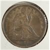 Image 1 : 1858 SEATED HALF DOLLAR VF+