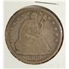 Image 1 : 1868 SEATED HALF DOLLAR VF