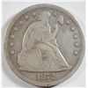 Image 1 : 1872 SEATED DOLLAR VF-XF