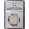 Image 1 : 1843 SEATED HALF DOLLAR NGC AU58 NICE!