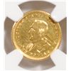 Image 3 : 1904 LEWIS + CLARK $1.00 GOLD NGC UNC, CLEANED, ITS MS63, LIGHTLY CLEANED.