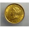 Image 2 : 1854 GOLD DOLLAR ICG MS62 NICE