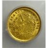 Image 3 : 1854 GOLD DOLLAR ICG MS62 NICE