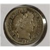 Image 1 : 1906-D BARBER DIME AU NICE ORIGINAL TONE