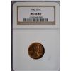 Image 1 : 1942-S LINCOLN CENT NGC MS-66 RED