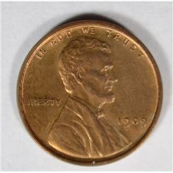 1909 VDB LINCOLN CENT MS-64 RB LOTS OF RED